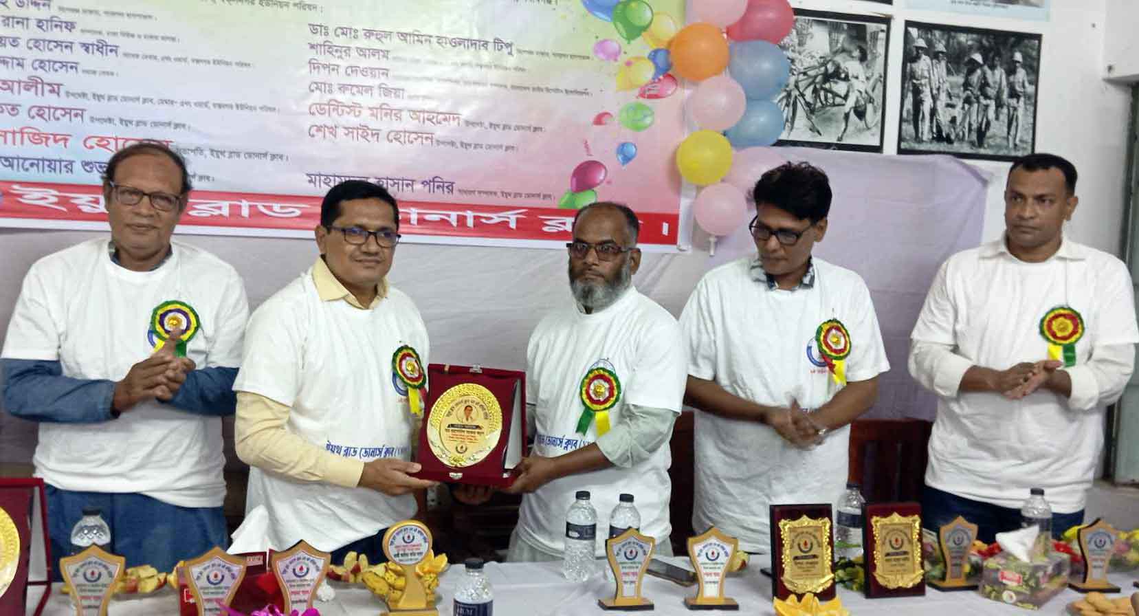 নবাবগঞ্জে স্বেচ্ছাসেবী সংগঠন ইয়ুথ ব্লাড ডোনার্স ক্লাব এর ৬ষ্ঠ প্রতিষ্ঠা বার্ষিকী